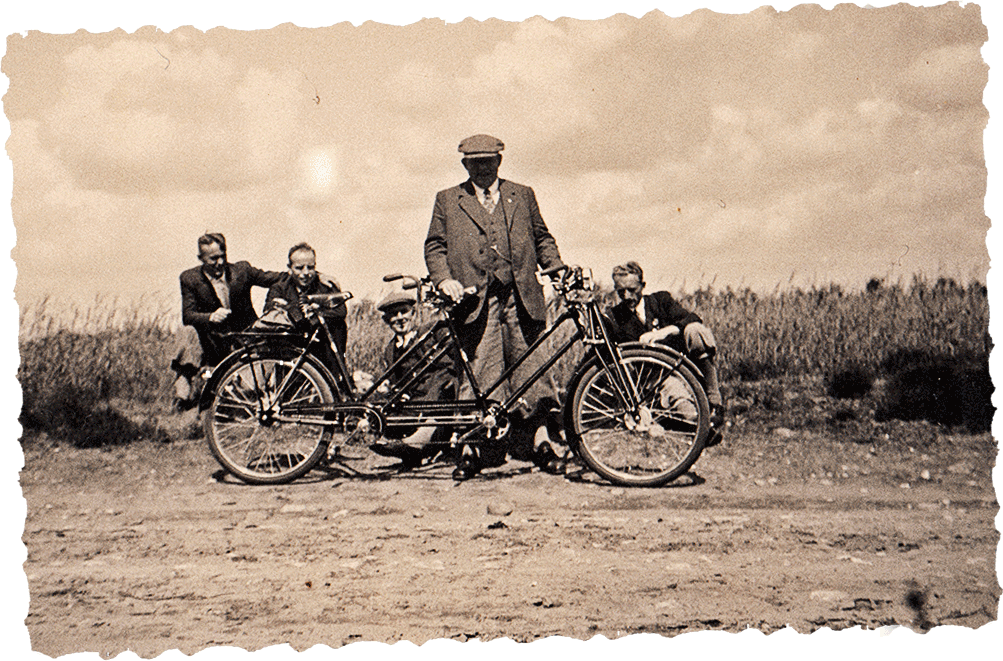 Tandemtours – alte Karte