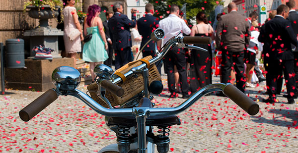 Tandemtours Potsdam – Tandemverleih für Hochzeiten